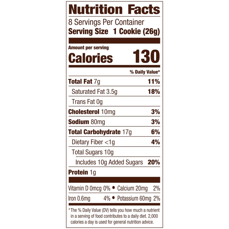 Pepperidge Farm Sausalito Crispy Milk Chocolate Macadamia Nut Cookies, 7.2 OZ Bag (8 Cookies) - Image 5